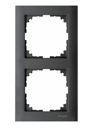 Schneider Electric Merten M-Pure Антрацит Рамка, 2-местная MTN4020-3614