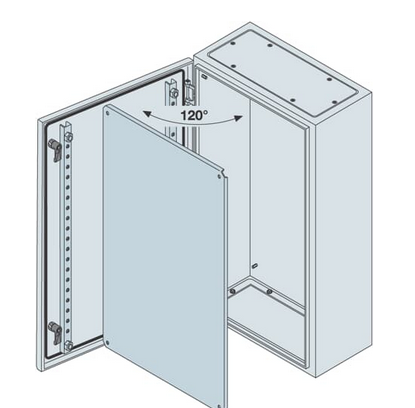 Щит 1000х600х250  IP65  SR2 с монтажной платой TUR  ABB SRN10625K