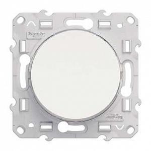 Schneider Electric ODACE Белый Переключатель механизм перекрестный 1-клавишный S52R205