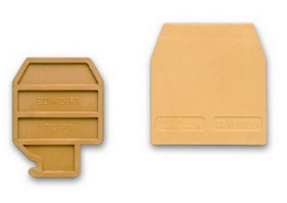 DKC ZCB351GR CBC.35/PTGR, торцевой изолятор серый для СВС35