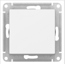 Schneider Electric AtlasDesign  Белый  Переключатель 1-клавишный, схема 6, 10АХ, механизм ATN000161