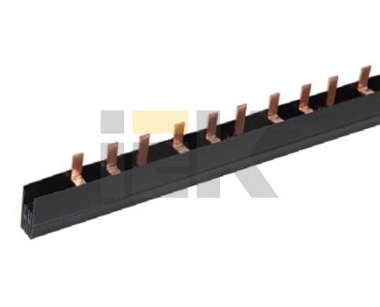 Шина соединительная 1ф. 100А PIN шаг 27 мм (дл. 1м) IEK