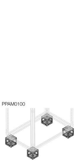 Угловой элемент цоколя H=100мм (4 шт) ABB 1STQ007048A0000