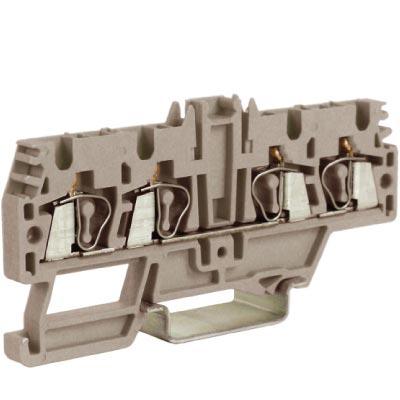 Зажим прохожной DKC ZHI510 HMM.2/1+2(Ex)i 5 кв.мм синий 1 ввод/2 вывода