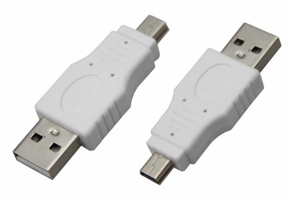 Переходник штекер USB-A (Male) - штекер Mini USB (Male) REXANT 18-1174