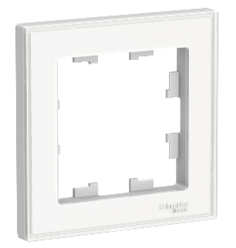 Schneider Electric AtlasDesign  Art Белый Рамка 1-местная ATN200101