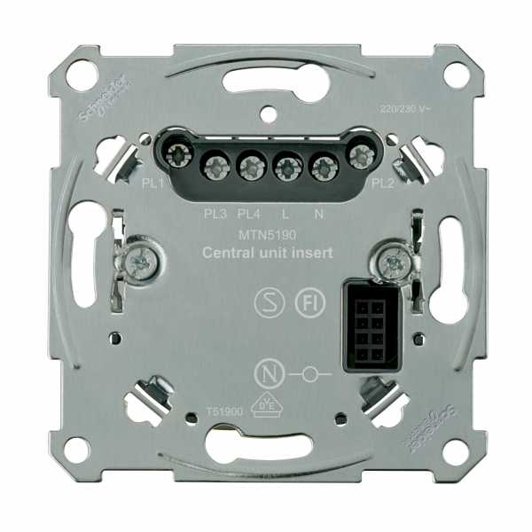 Schneider Electric  MERTEN  D-Life  PlusLink  Механизм центрального управления, 4 выхода MTN5190-0000