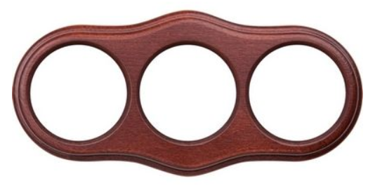 Werkel  Итальянский Орех  Рамка 3-местная  WL20-frame-03 a040173