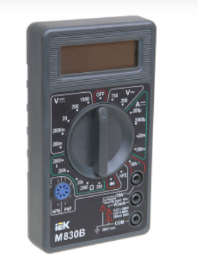 Мультиметр М-830B цифровой Universal  IEK