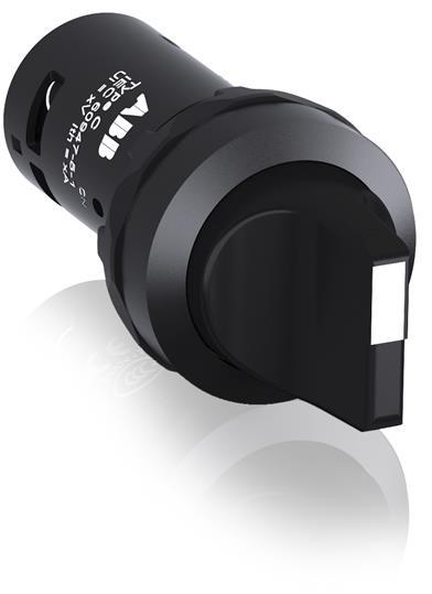 ABB Переключатель C3SS1-10B-20 3-х позиционный черный 2НО с фиксацией /1SFA619210R1026/