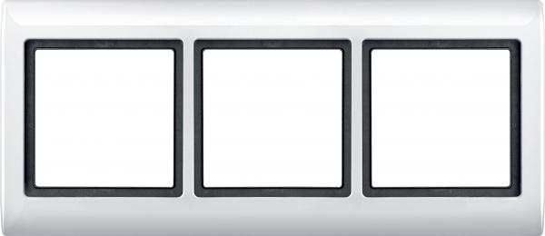 Schneider Electric Merten  Белый  Рамка 3-местная AQUADESIGN MTN400319