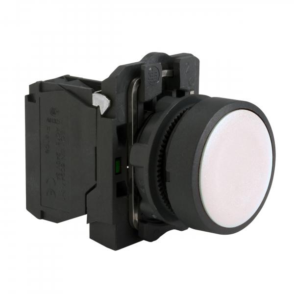 КНОПКА 22ММ БЕЛАЯ С ВОЗВРАТОМ XB5AA21 Schneider Electric XB5AA11