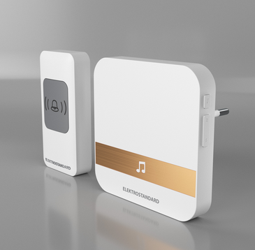 Elektrostandard Звонок DBQ24M WL 52 мелодии IP44 белый