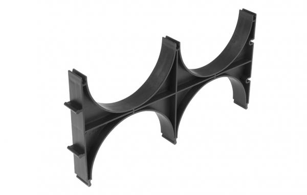 Держатель расстояния (кластер) для двустенных труб, д. 63, двойной двусторонний Промрукав