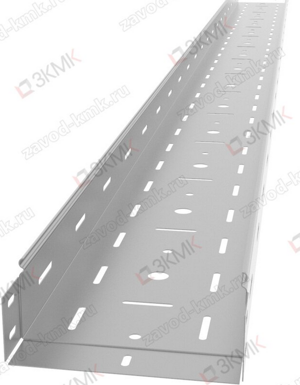 Лоток перфорированный ЛП(0.8) 200Х80Х3000  ЗКМК 001105 (кратно 3)