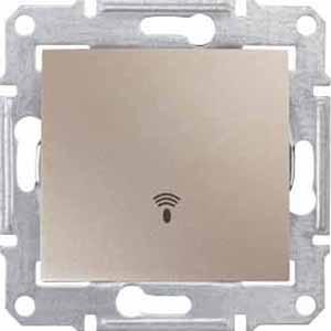 Schneider Electric Sedna Титан Выключатель механизм кнопочный символ "Звонок" 10А IP20 скрытая установка SDN0800168
