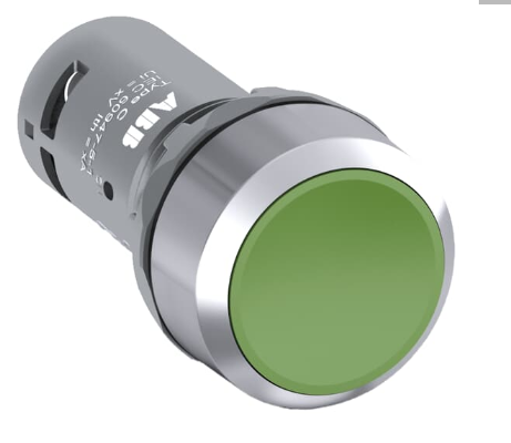 Кнопка CP1-30G-02 зеленая без фиксации 2HЗ ABB  /1SFA619100R3052/