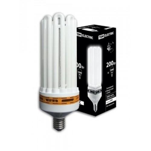 Компактная люминесцентная лампа TDM КЛЛ-8U-200Вт-6500К-Е40
