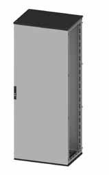 DKC R5CQE1684 Сборный шкаф CQE, с дверью и задней панелью, 1600 x 800 x 400 мм