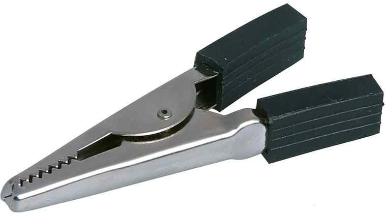 Зажим крокодил   5А 52мм REXANT  16-0004 (отдавать красный + черный) 16-0004 (кратно 2)