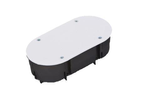 Коробка распределительная СП в бетон овал 140х65х45 10141   ТУСО 190480
