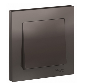 Schneider Electric AtlasDesign Мокко  Выключатель 1-клавишный схема 1, 10АХ, в сборе ATN000612