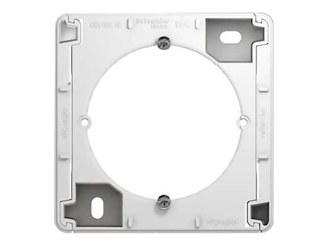 Коробка наружного монтажа  (замена на GSL000110) IP20 скрытая установка Schneider Electric Glossa  Белый GSL000100