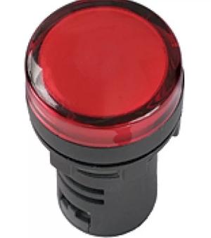 Лампа IEK AD-22DS(LED) матрица d22мм красный 12В AC/DC