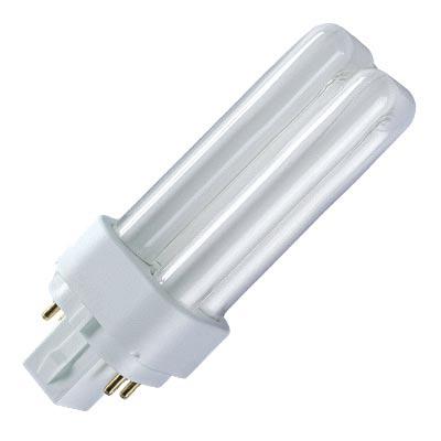 Компактная люминесцентная лампа OSRAM DULUX D/E 26W/830 G24Q-3