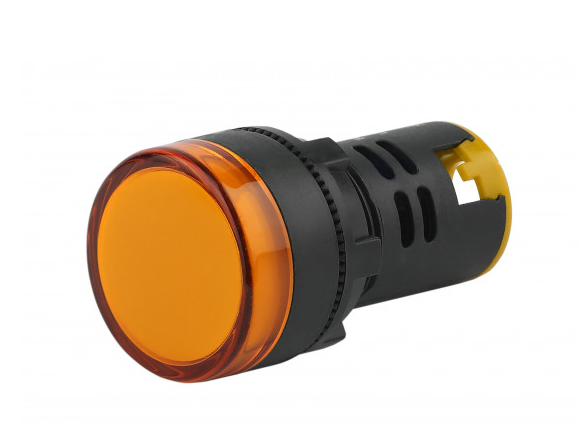 ЭРА Лампа AD22DS(LED)матрица d22мм желтый 24В AC/DC (10/1000/12000)