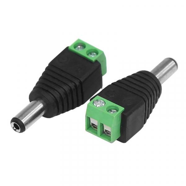 Разъем питания штекер 2.1х5.5 с клеммной колодкой PROCONNECT 14-0314-4