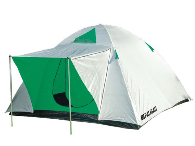 Палатка двухслойная трехместная 210x210x130cm//PALISAD Camping