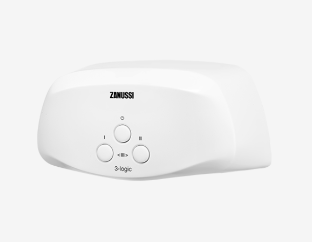 Водонагреватель проточный Zanussi 3-logic 5,5 S (душ)