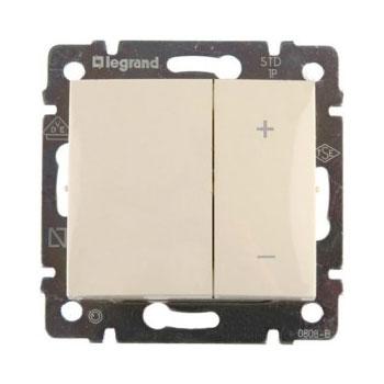 Legrand Valena  Слоновая Кость Диммер  механизм нажимной 600Вт 230В /774174