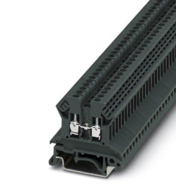 Клемма  2,5 кв серый 25А винт. Phoenix TB 2,5 I