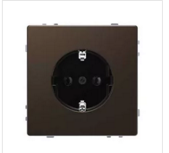 Schneider Electric  MERTEN  D-Life  Мокко  Розетка 16А с заземляющими контактами, без шторок MTN2301-6052