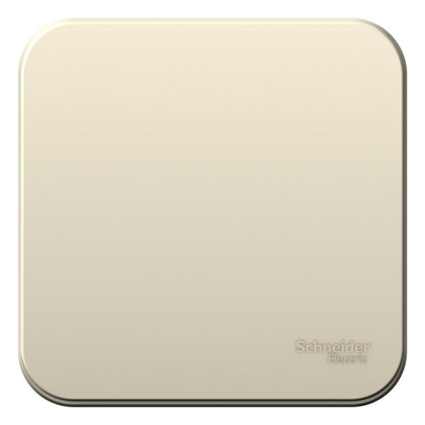 Schneider Electric BLANCA О/У 1-клавишный ПЕРЕКЛЮЧАТЕЛЬ (cх.6) ИЗОЛ.ПЛ.,10А,250B,МОЛОЧНЫЙ BLNVA106012