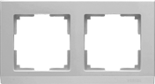 Werkel  Stark Серебро Рамка 2-местная WL04-Frame-02 a031803