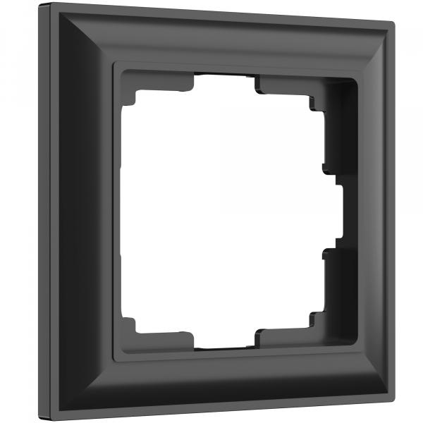 Werkel  Fiore  Черный Матовый Рамка 1-местная WL14-Frame-01/ a038841