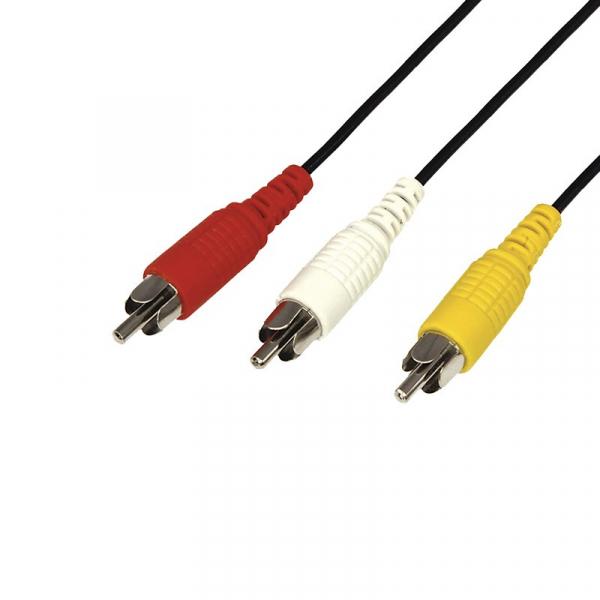 Шнур  3х3 RCA  10М  REXANT 17-0207