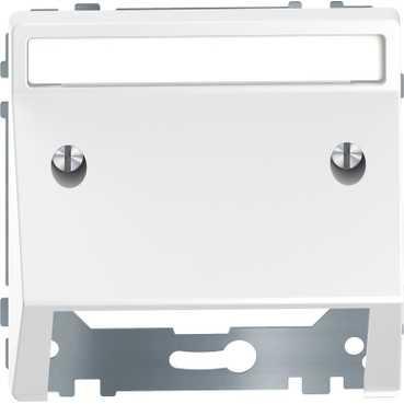 Schneider Electric  MERTEN  D-Life  Белый Лотос  Центральная Накладка наклонная MTN4540-6035