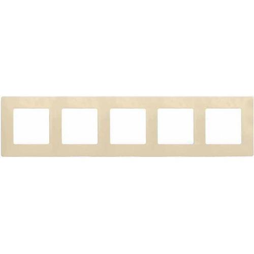 Legrand  Etika  Слоновая Кость Рамка 5-местная 672515