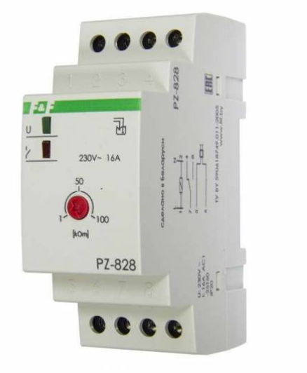 Реле контроля уровня жидкости PZ-828  без датчиков в комплекте