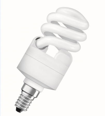 Компактная люминесцентная лампа OSRAM DST MTW 15W/827 220-240V E14 10X1RU