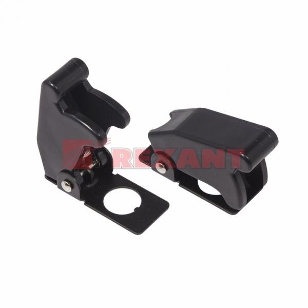 Защитная крышка для тумблеров типа KN и ASW  черная  (SAC-01)  REXANT 36-4651