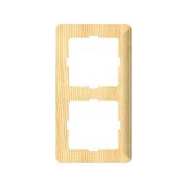 Schneider Electric  Wessen59  Сосна  Рамка 2-местная скрытая установка KD-2-78