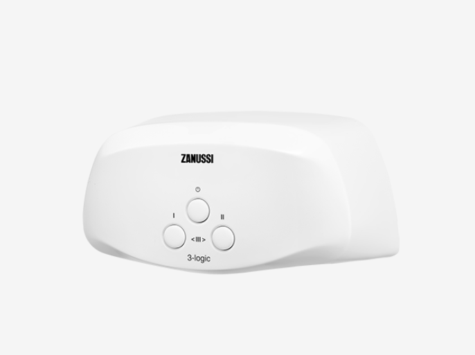 Водонагреватель проточный Zanussi 3-logic 5,5 TS (душ + кран)
