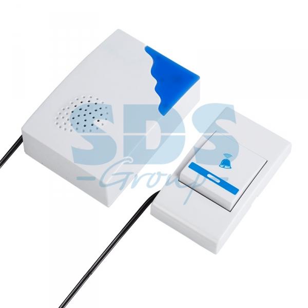 REXANT Звонок проводной 220В с  кнопкой 220В, с регулировкой громкости RX-8 73-0080 73-0080