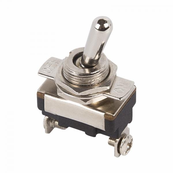 Тумблер 220V 10А (2c) ON-OFF однополюсный  Mini  (ASW-23)  REXANT 36-4310