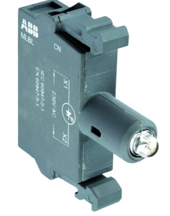 Патрон MLBL-09G со встроенным светодиодом зеленый 415В AC  ABB  /1SFA611621R1092/
